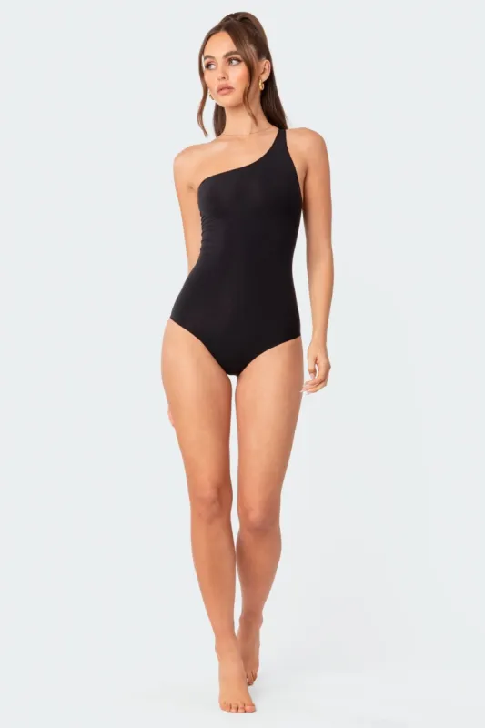One Shoulder Sculpting Bodysuit sold by Edikted