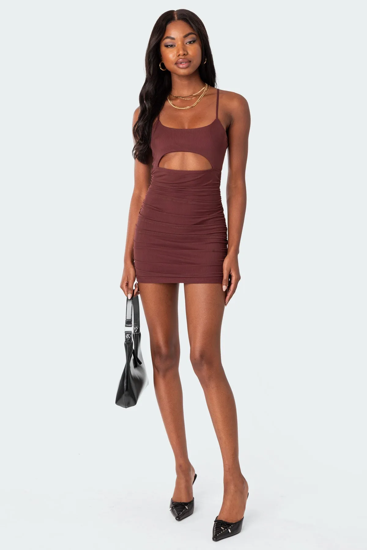Two Piece Cut Out Mini Dress sold by Edikted product image thumbnail 2