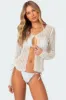 Cayla Sheer Knit Top sold by Edikted