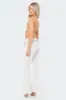 Claire Ribbed Flared Pants sold by Edikted