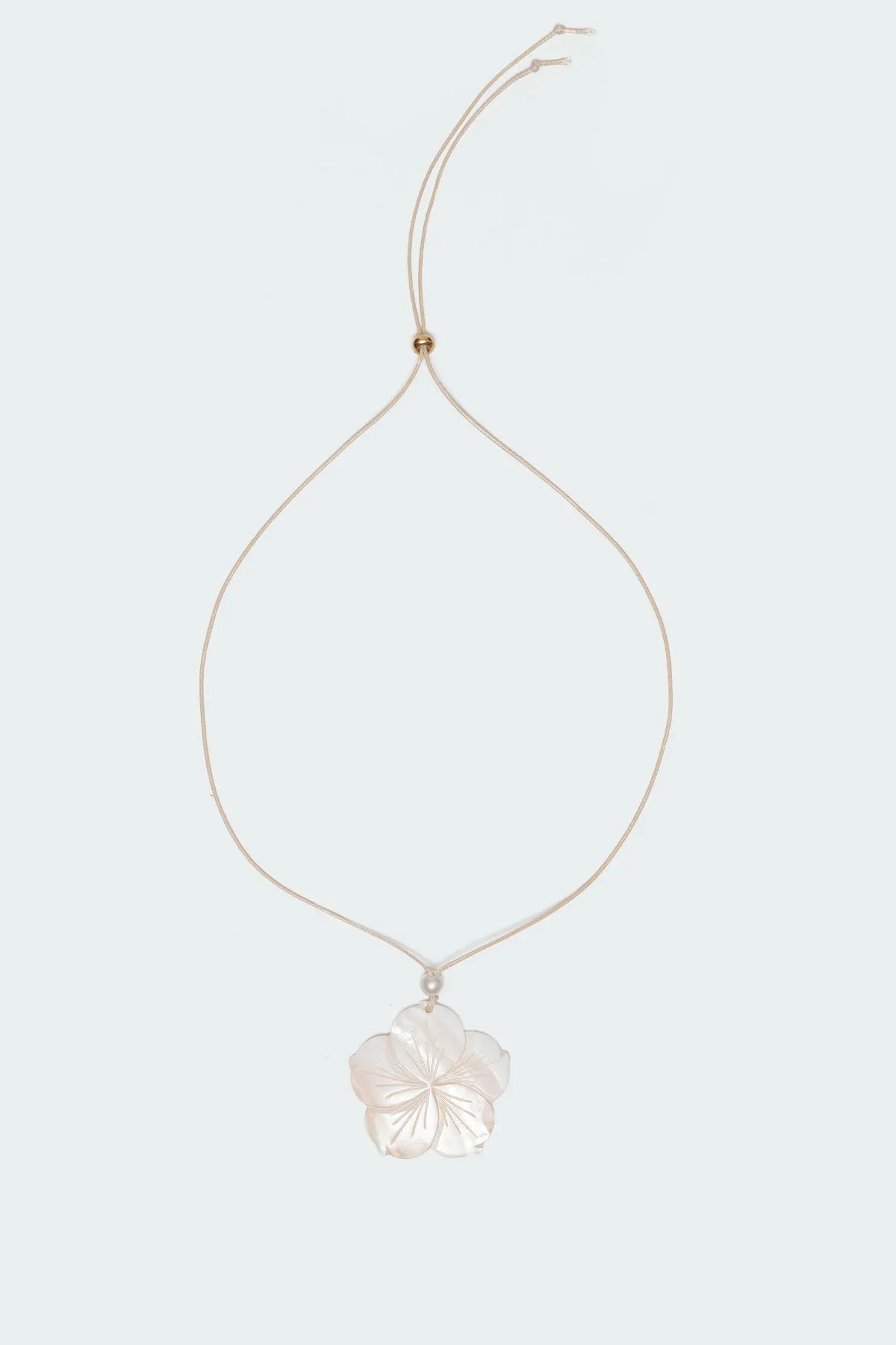 Beachy Flower String Necklace sold by Edikted product image thumbnail 2