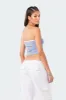 Colby Belted Tube Top sold by Edikted