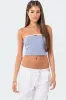Colby Belted Tube Top sold by Edikted
