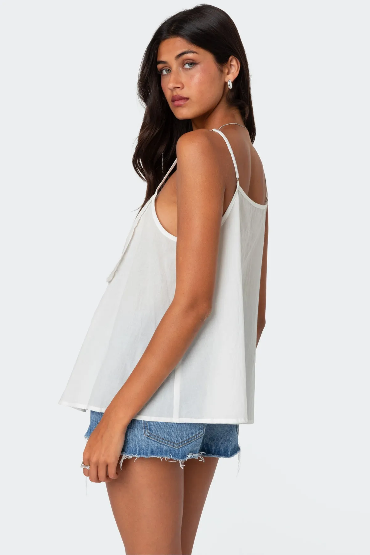 Eyelet Trim Paneled Top sold by Edikted product image thumbnail 5