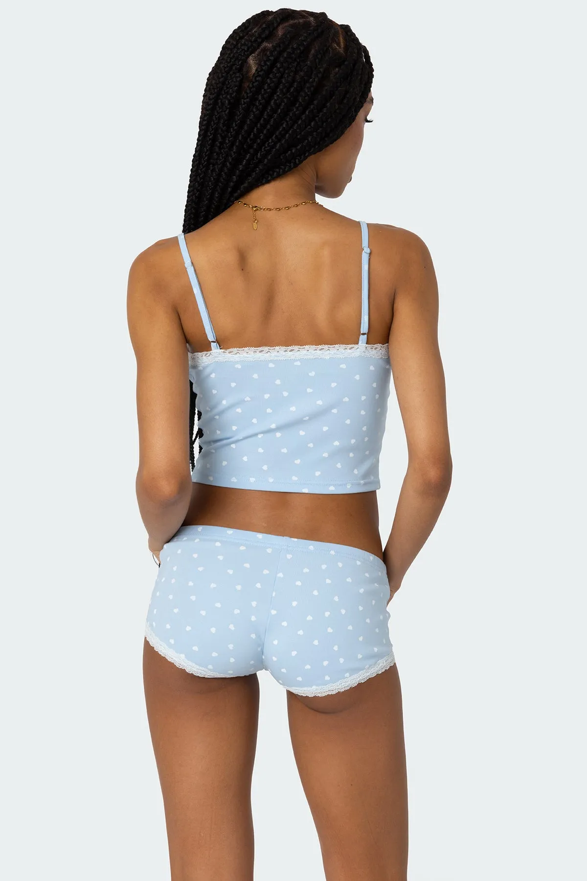 Follow Ur Heart Printed Tank Top sold by Edikted product image thumbnail 5