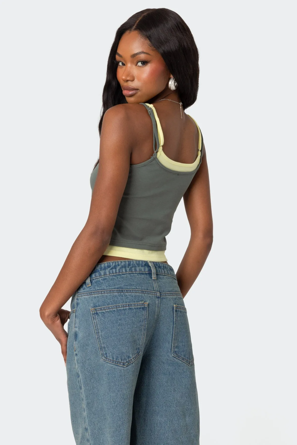 Element Layered Tank Top sold by Edikted product image thumbnail 4