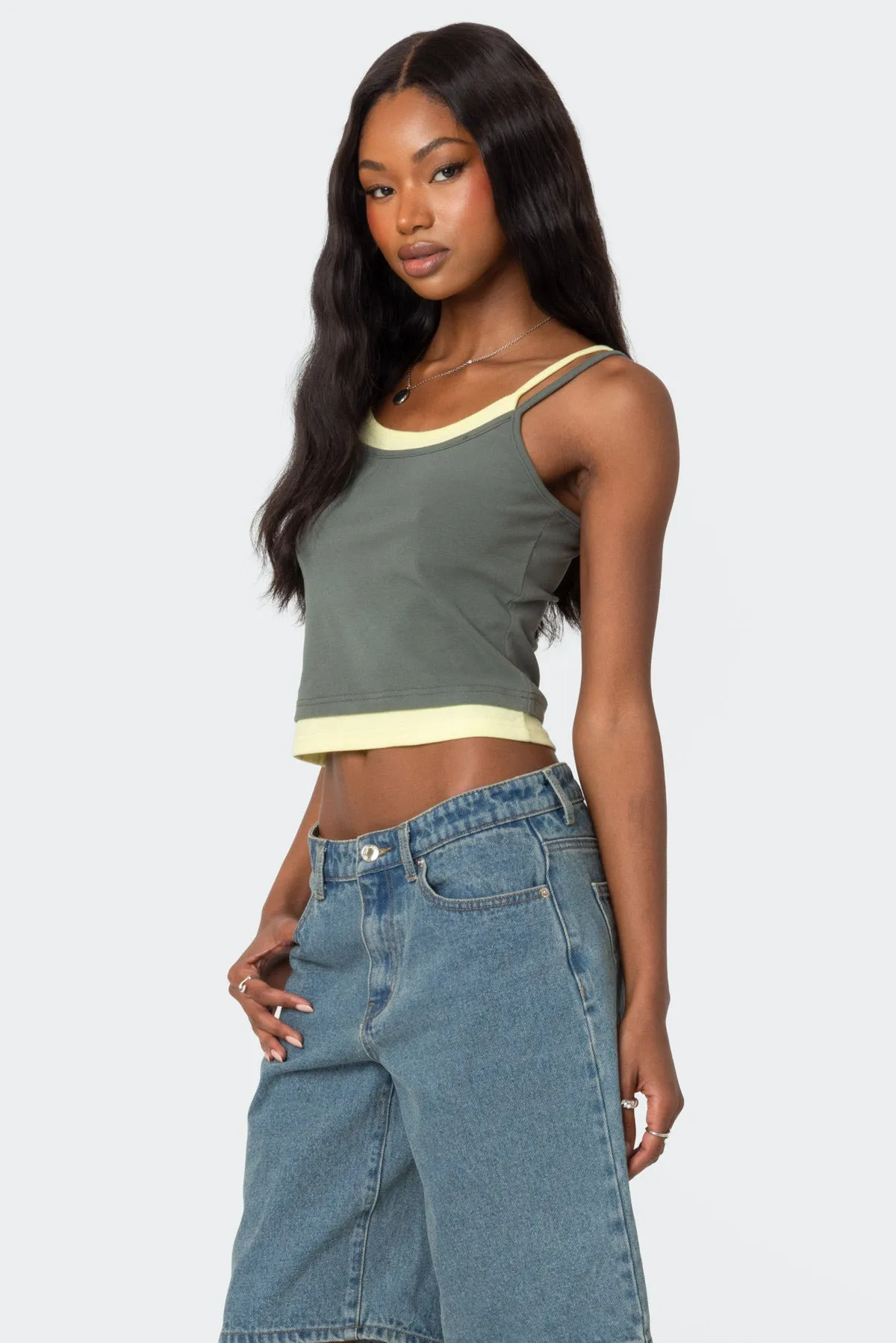Element Layered Tank Top sold by Edikted product image thumbnail 3