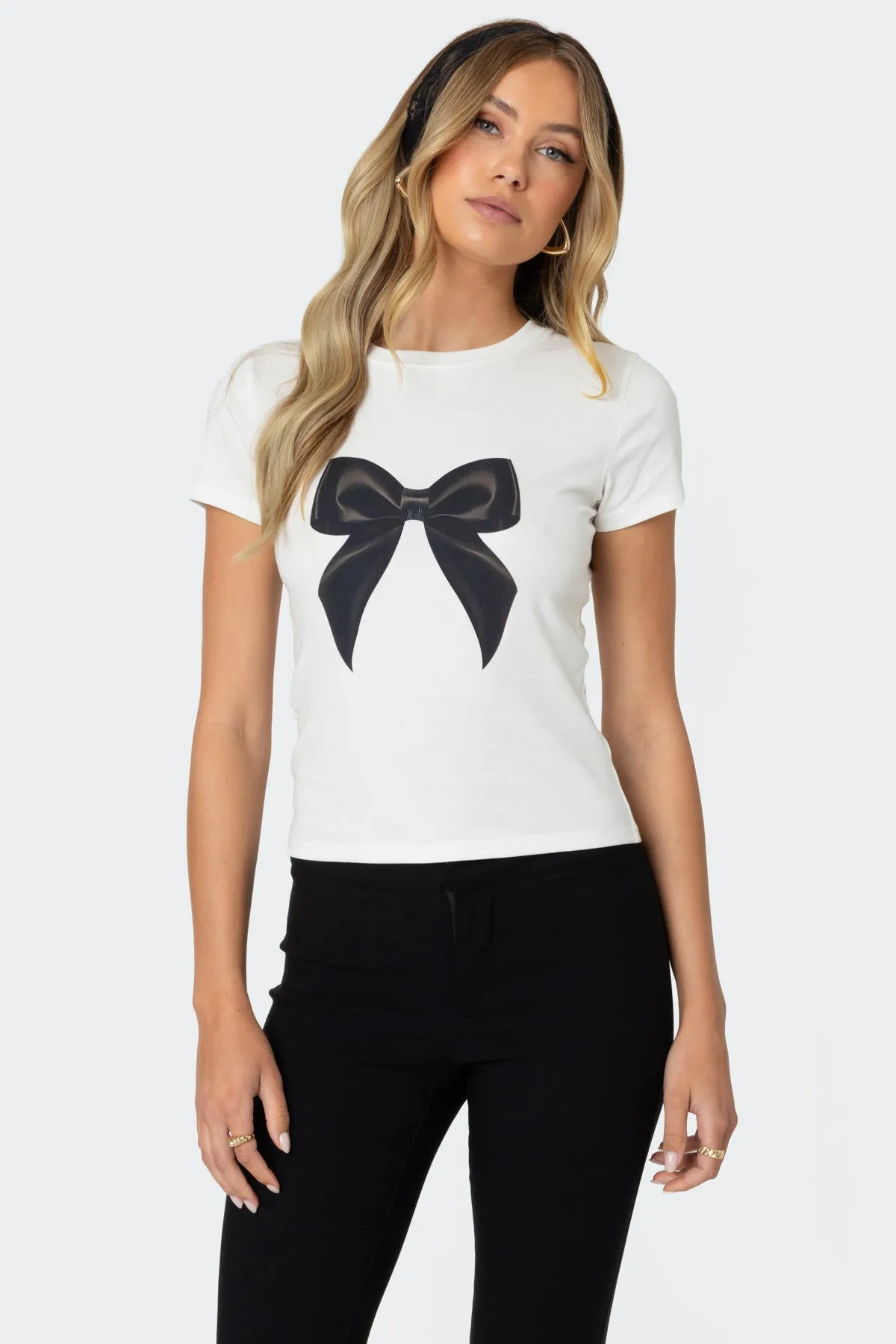 Tied Up T Shirt sold by Edikted