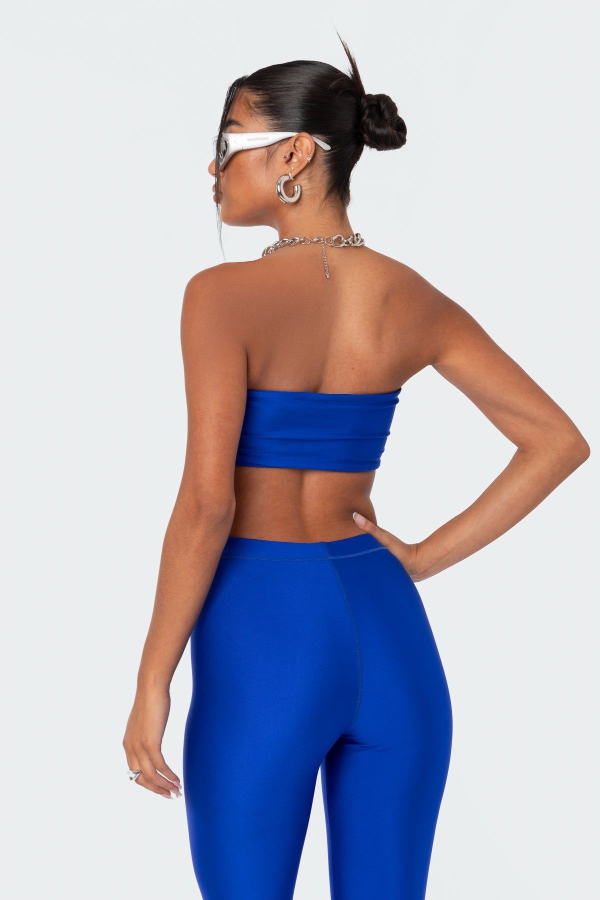 Daphne Shiny Bandeau Top sold by Edikted product image thumbnail 5