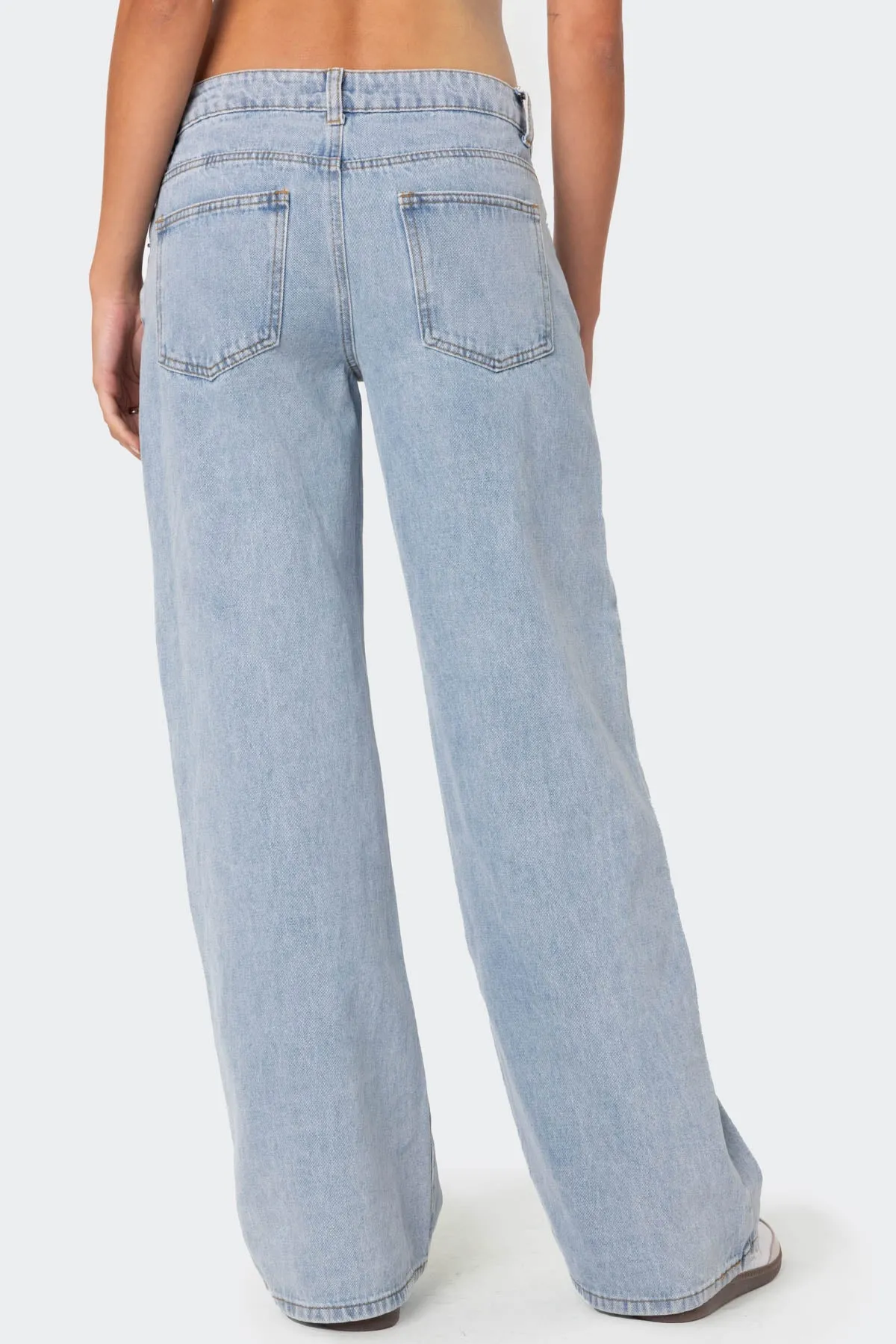 Raelynn Washed Low Rise Jeans sold by Edikted product image thumbnail 4