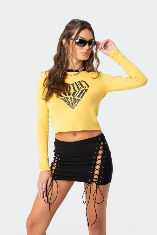 Protect Your Heart T-Shirt sold by Edikted