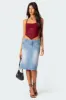Cressida Sheer Mesh Tank Top sold by Edikted