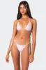 Picnic Triangle Bikini Top sold by Edikted