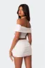 Hadley Fold Over Mesh Tube Top sold by Edikted