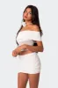 Hadley Fold Over Mesh Tube Top sold by Edikted
