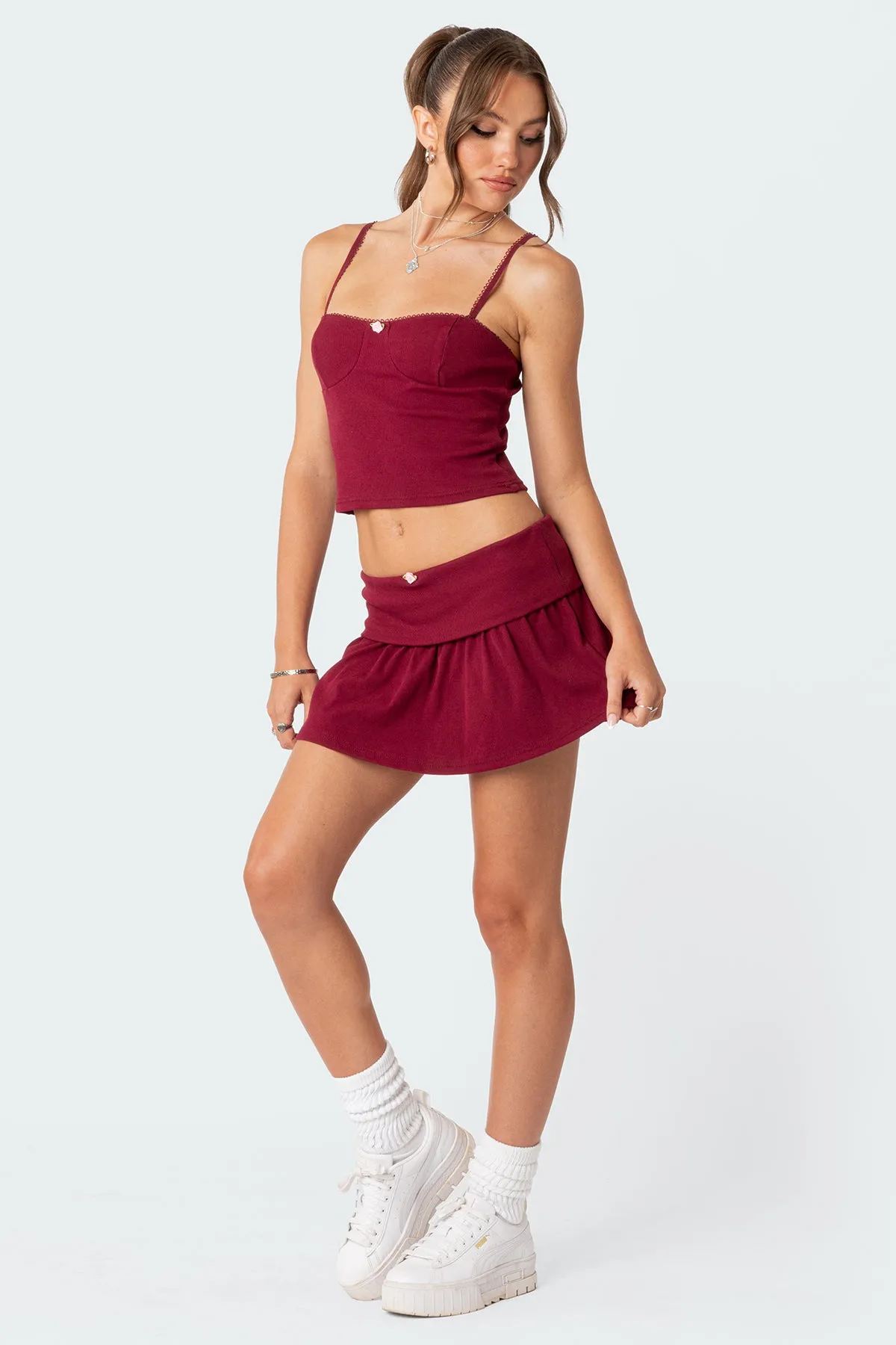 Kalina Cupped Tank Top sold by Edikted product image thumbnail 5