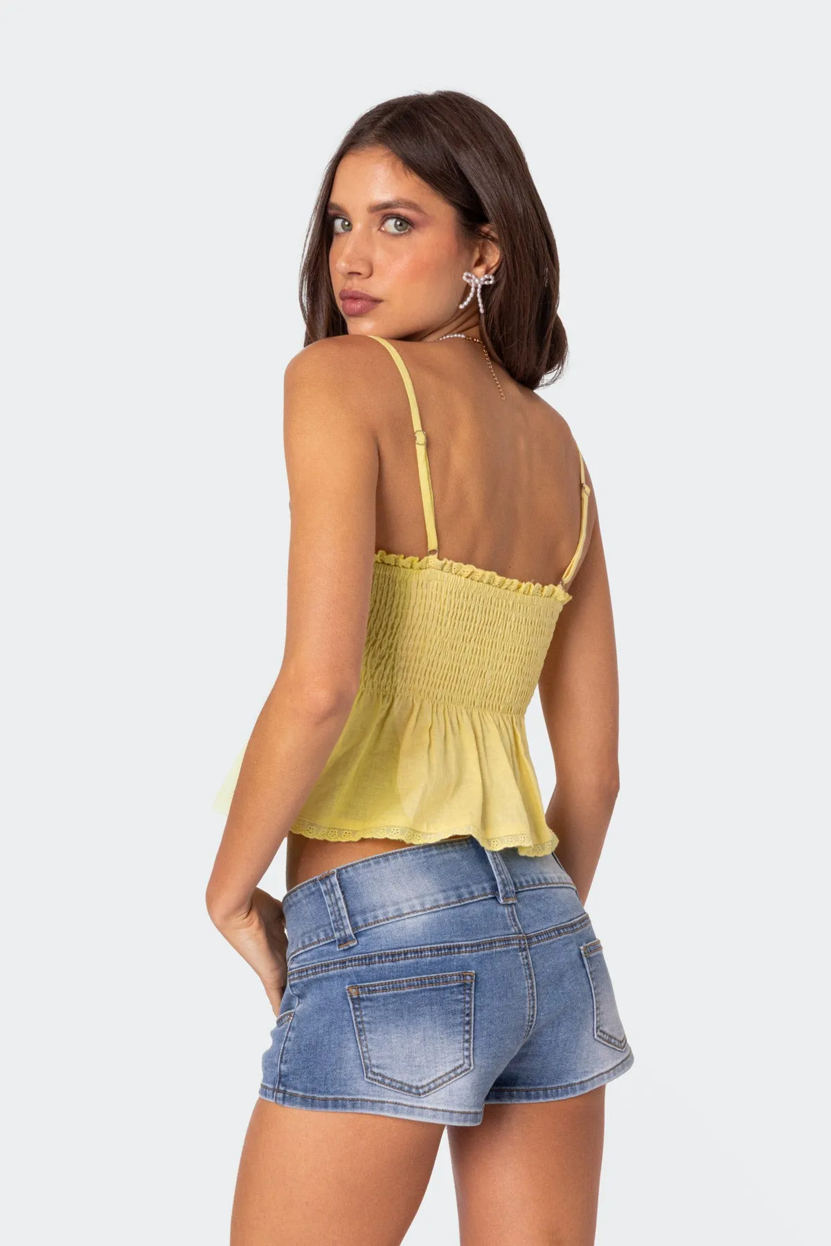 Millie Scrunch Tank Top sold by Edikted product image thumbnail 5