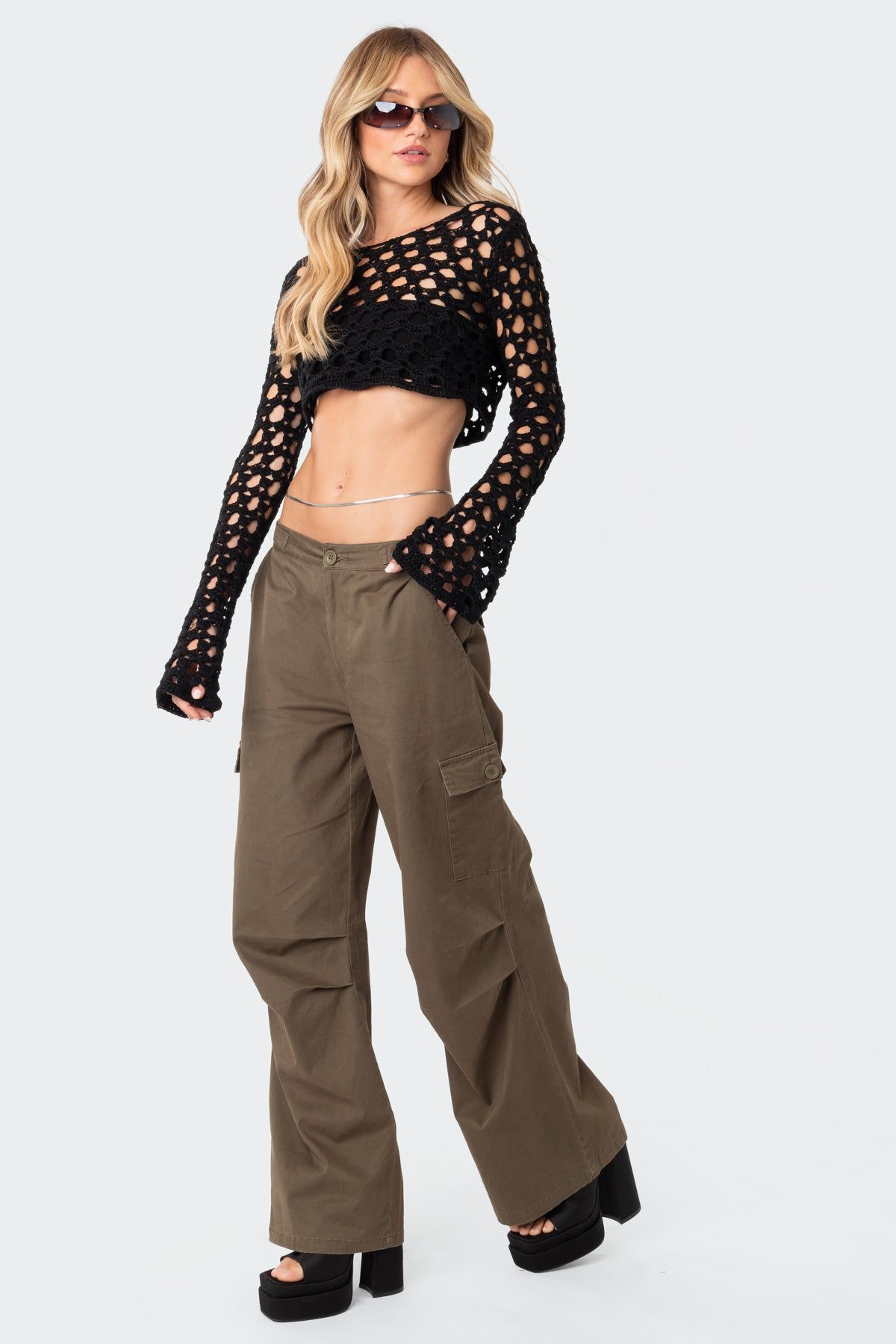 Handmade Crochet Top sold by Edikted product image thumbnail 4