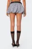 Plaid Bubble Micro Skort sold by Edikted