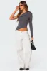 Fold Over One Shoulder Top sold by Edikted