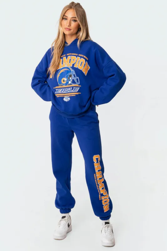 La Champion Sweatpants sold by Edikted