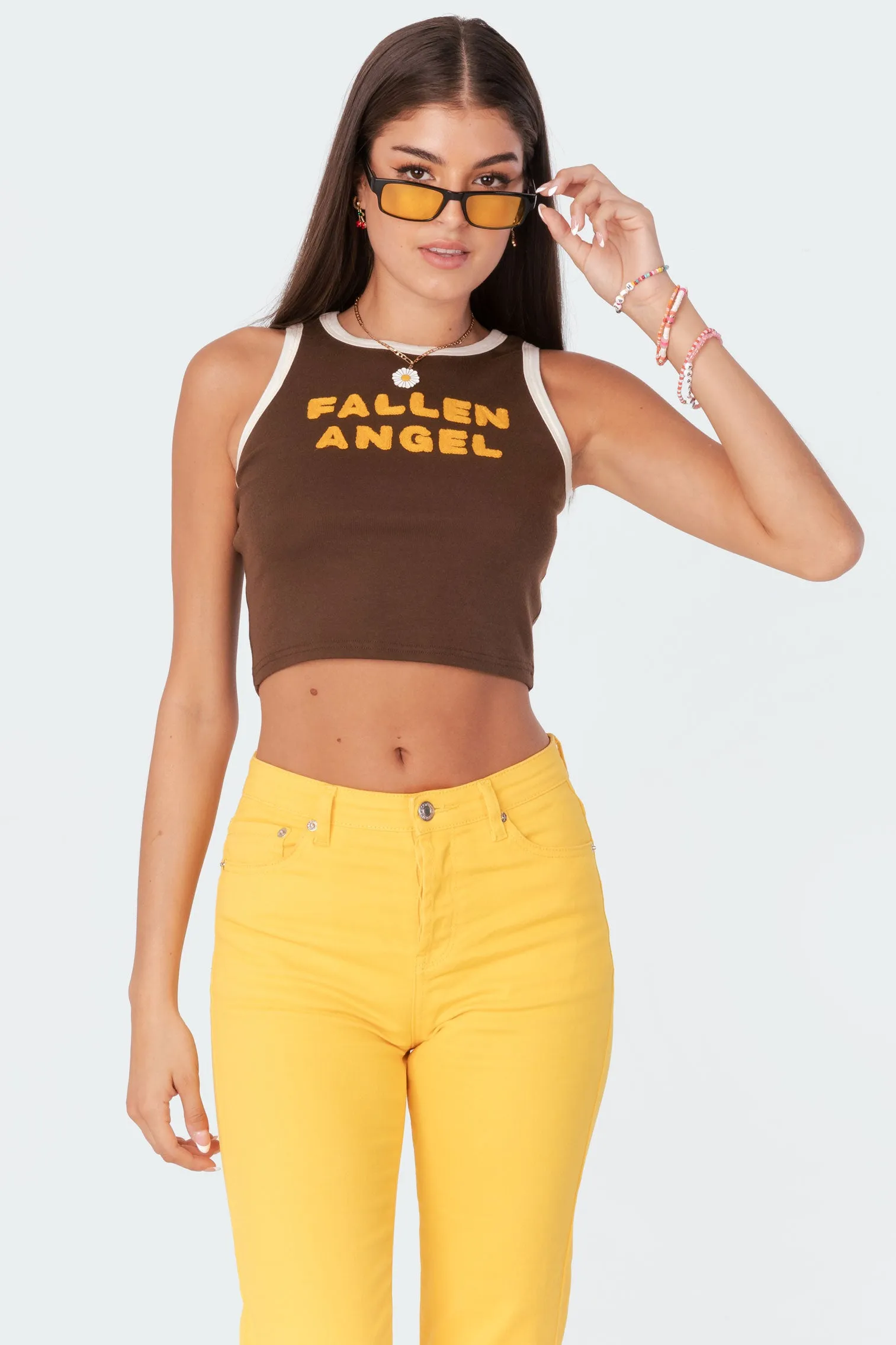 Fallen Angel Tank Top sold by Edikted