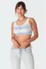 Aqua Tie-Dye Ribbed Crop Top sold by Edikted