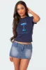 Tuned In T Shirt sold by Edikted