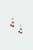 Cherry Drop Earrings sold by Edikted