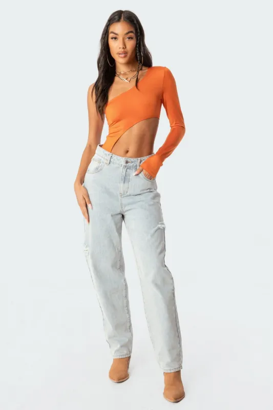 Freya Cut-Out Bodysuit sold by Edikted