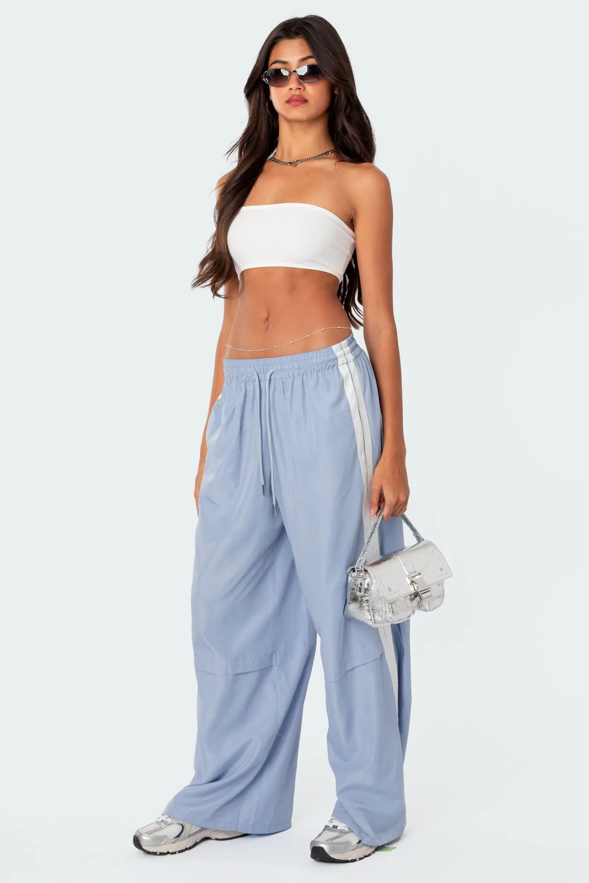 Fauna Nylon Track Pants sold by Edikted product image thumbnail 2