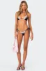 Cassey Lacey Triangle Bikini Top sold by Edikted