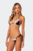 Cassey Lacey Triangle Bikini Top sold by Edikted