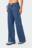 Raelynn Washed Low Rise Jeans sold by Edikted