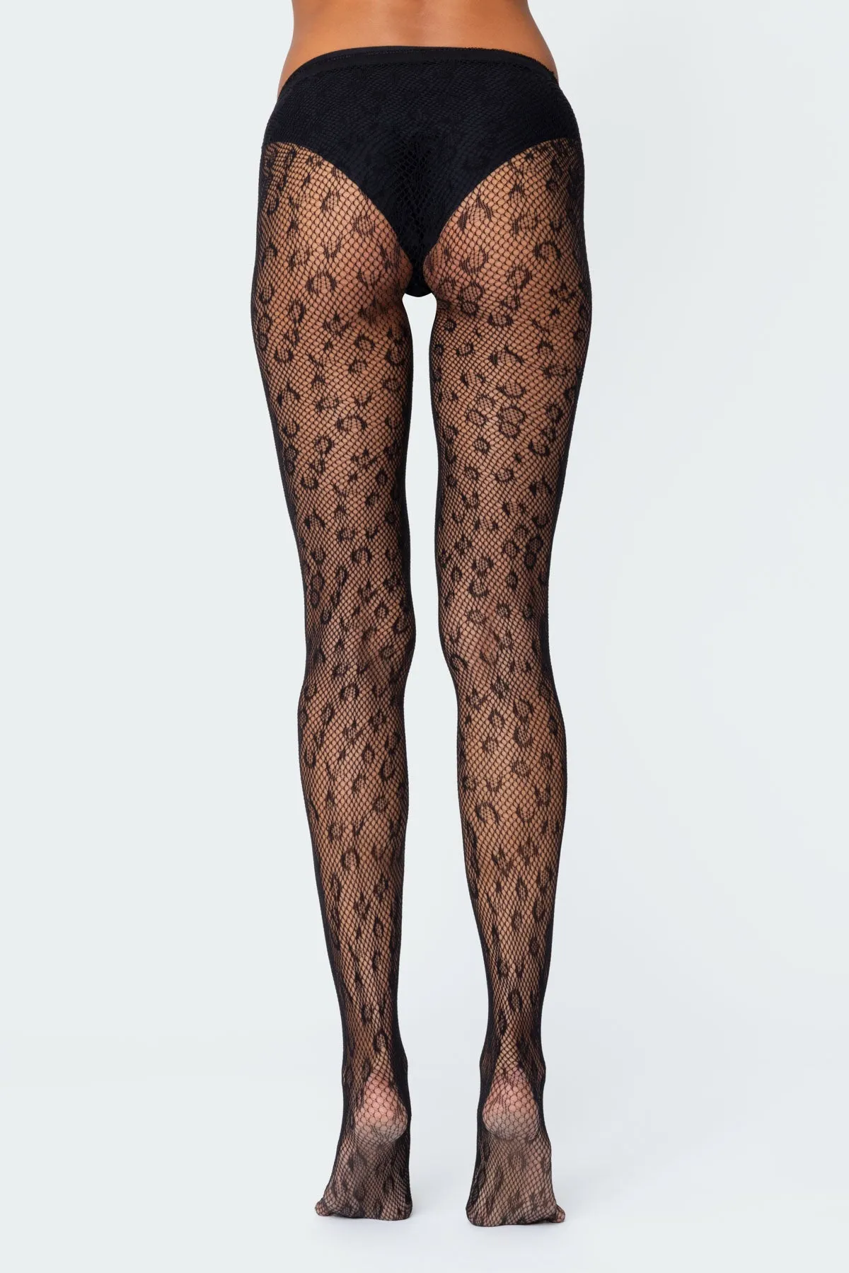 Leopard Tights sold by Edikted product image thumbnail 3
