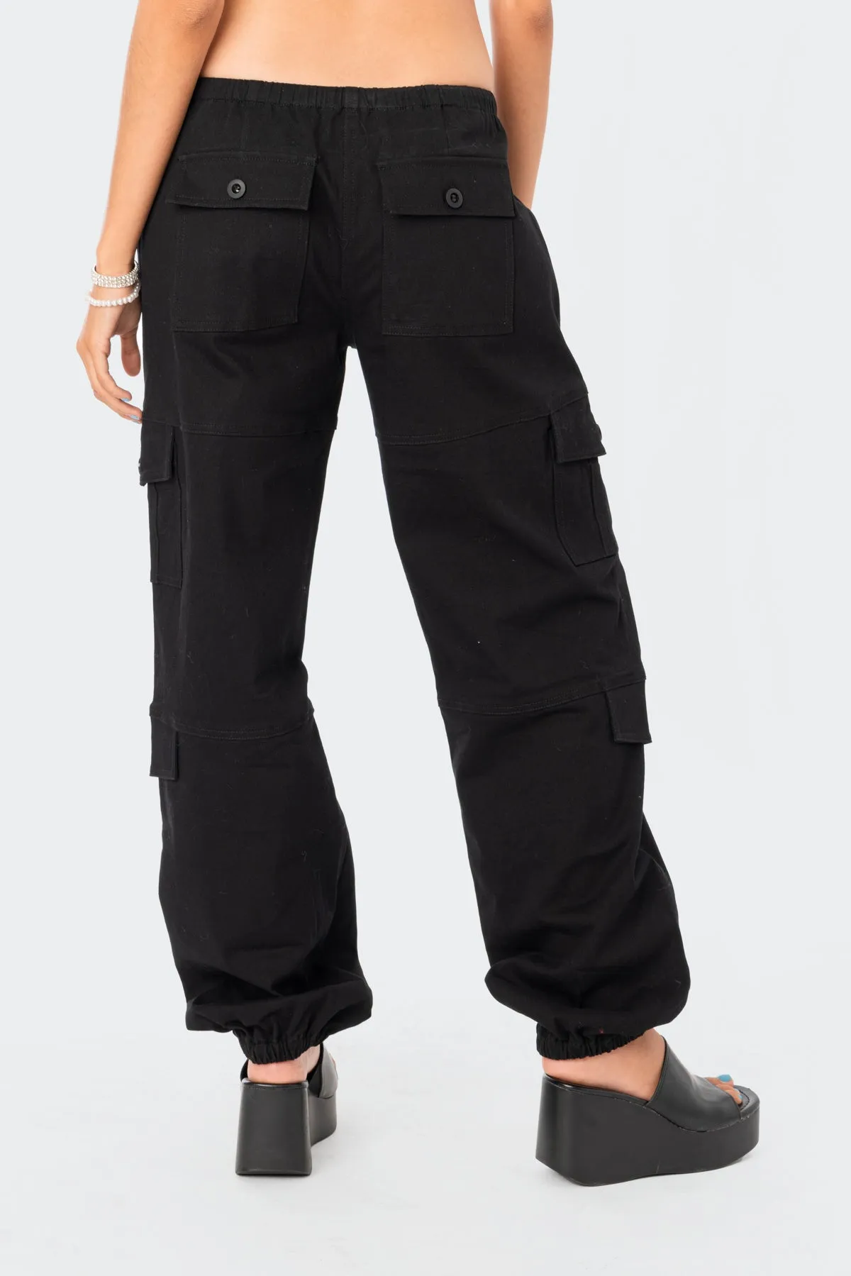 Boyfriend Cargo Pants sold by Edikted product image thumbnail 4