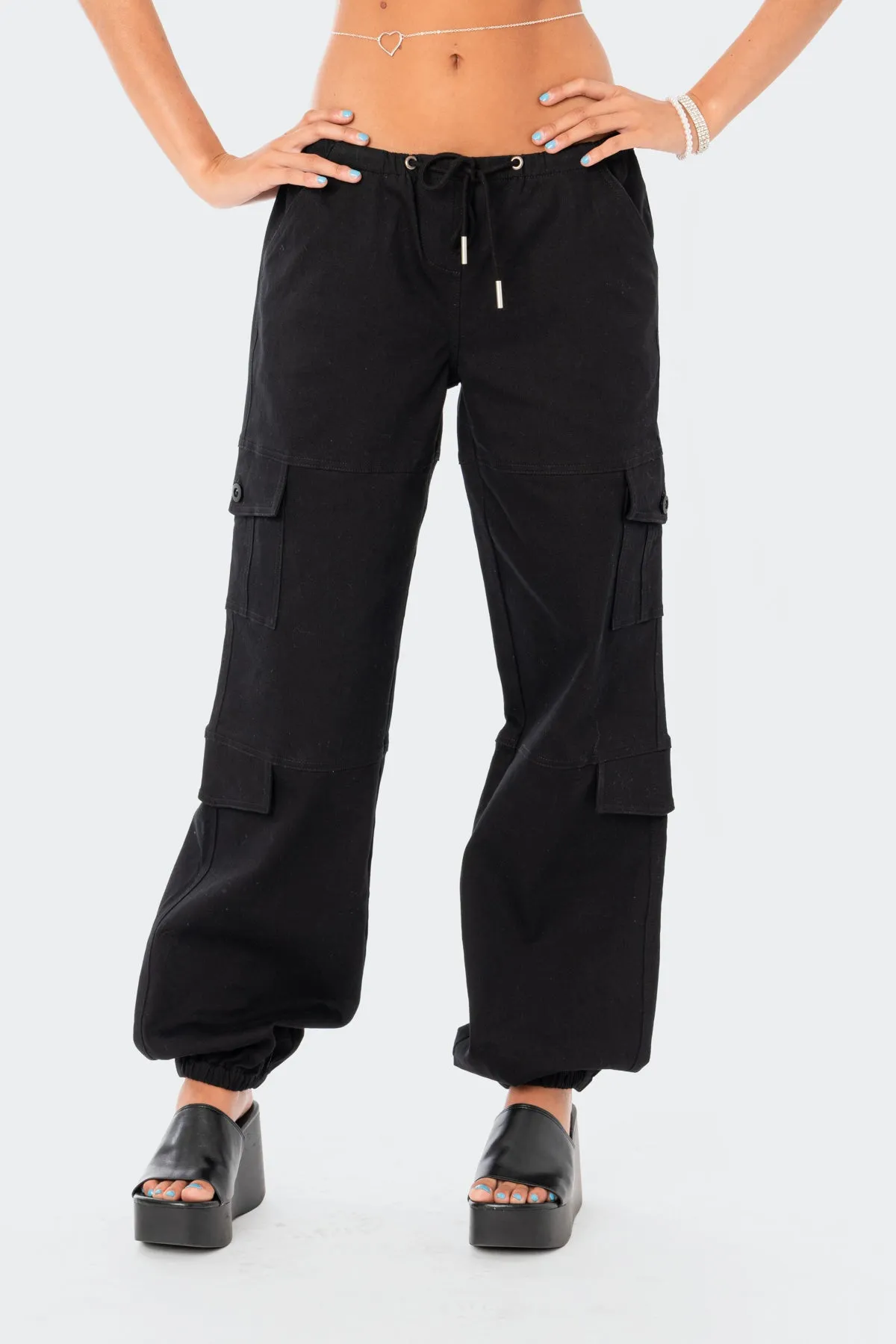Boyfriend Cargo Pants sold by Edikted product image thumbnail 2