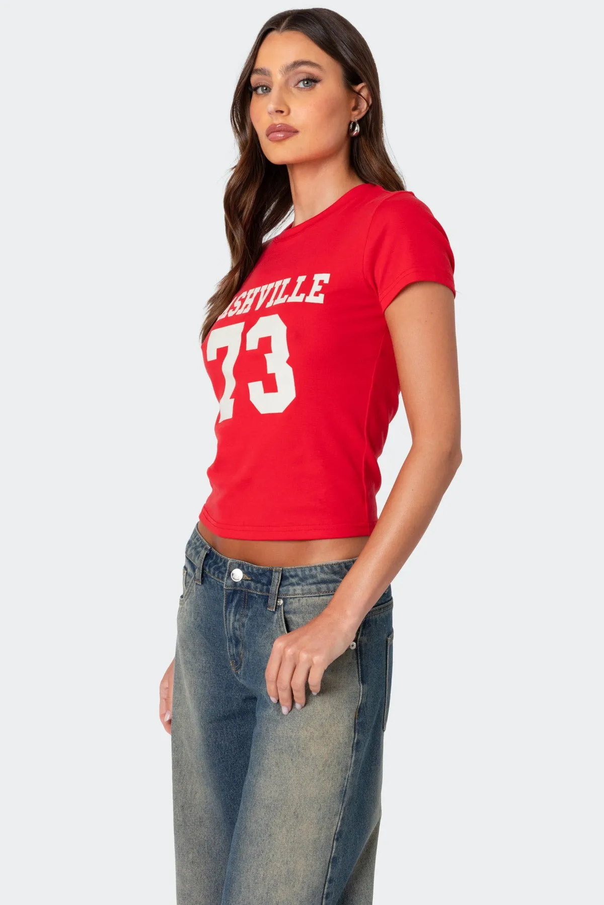 Nashville T Shirt sold by Edikted product image thumbnail 2