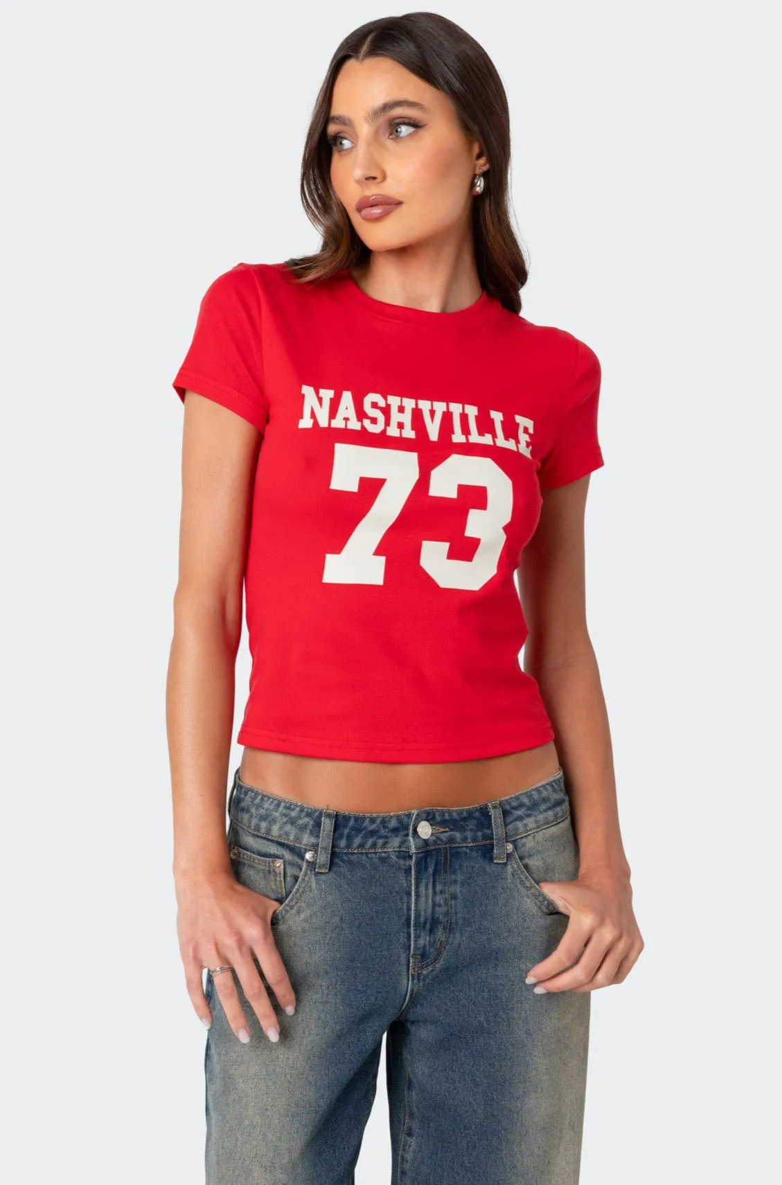 Nashville T Shirt sold by Edikted