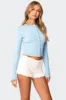 Alaina Button Front Cardigan sold by Edikted