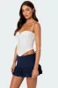 Greca Striped Poplin Corset sold by Edikted