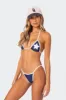 International Girl Triangle Bikini Top sold by Edikted