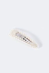 Pearly Beaded Hair Clip sold by Edikted