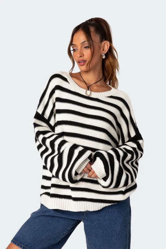 Aerin Oversized Sweater sold by Edikted