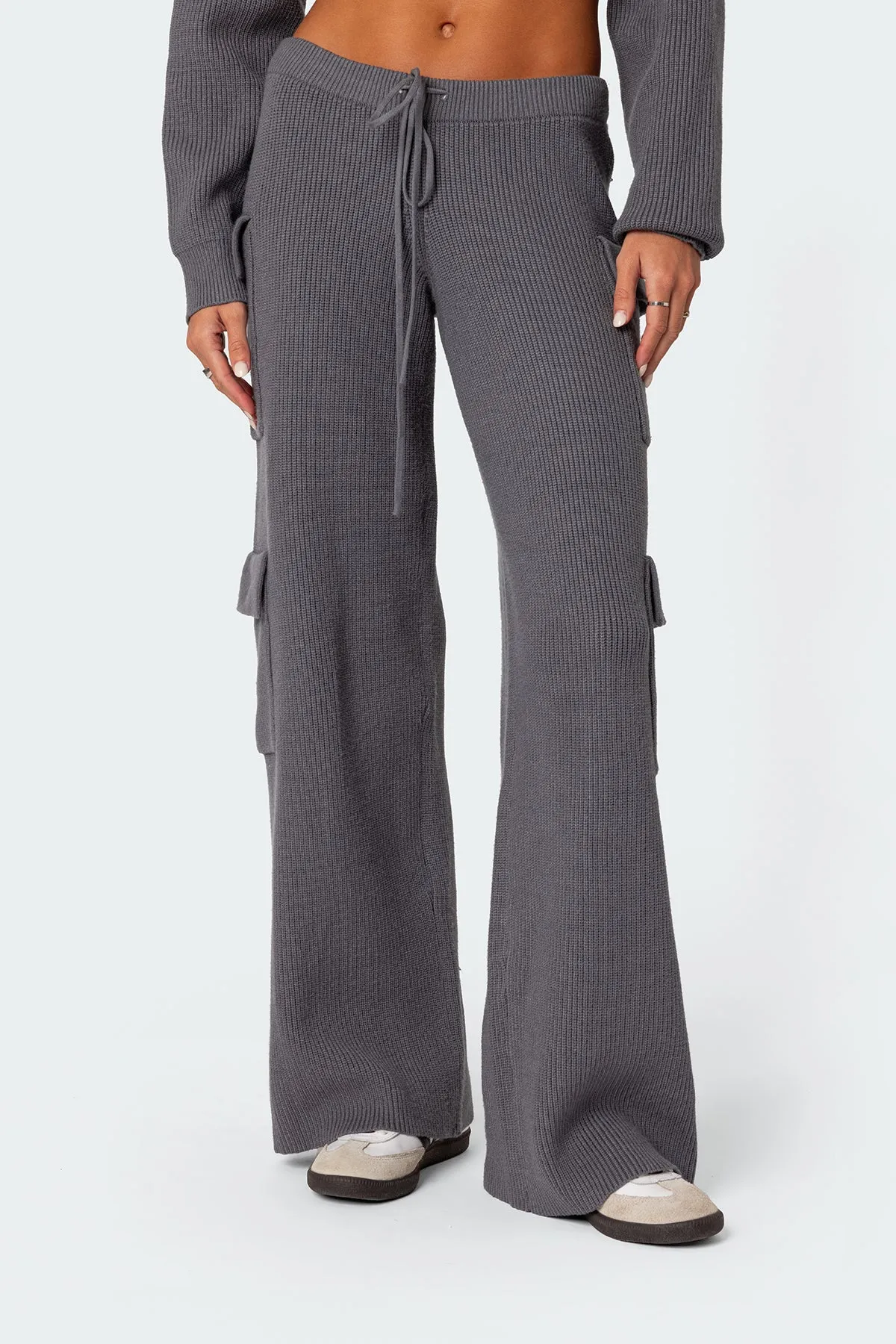 Wynter Knit Cargo Pants sold by Edikted product image thumbnail 2