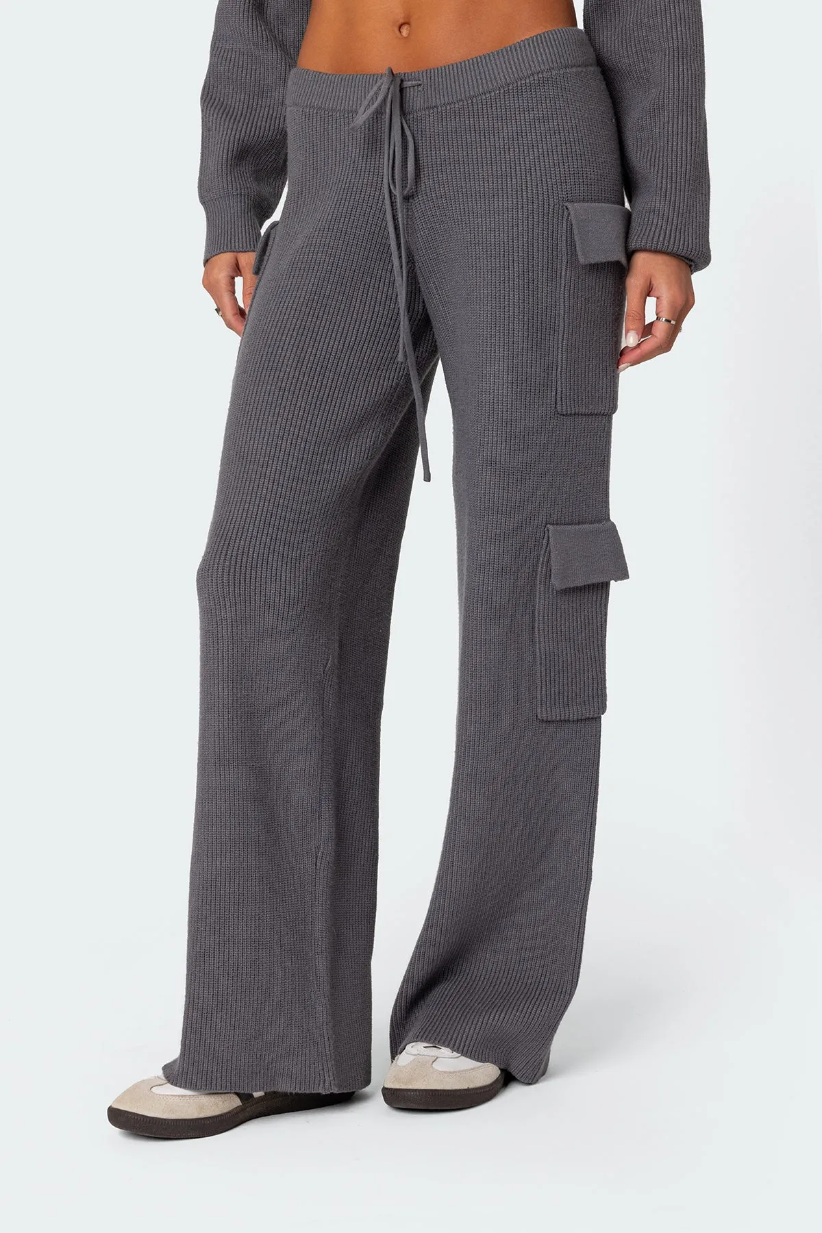 Wynter Knit Cargo Pants sold by Edikted product image thumbnail 3