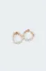 Pearl Hoop Earrings sold by Edikted