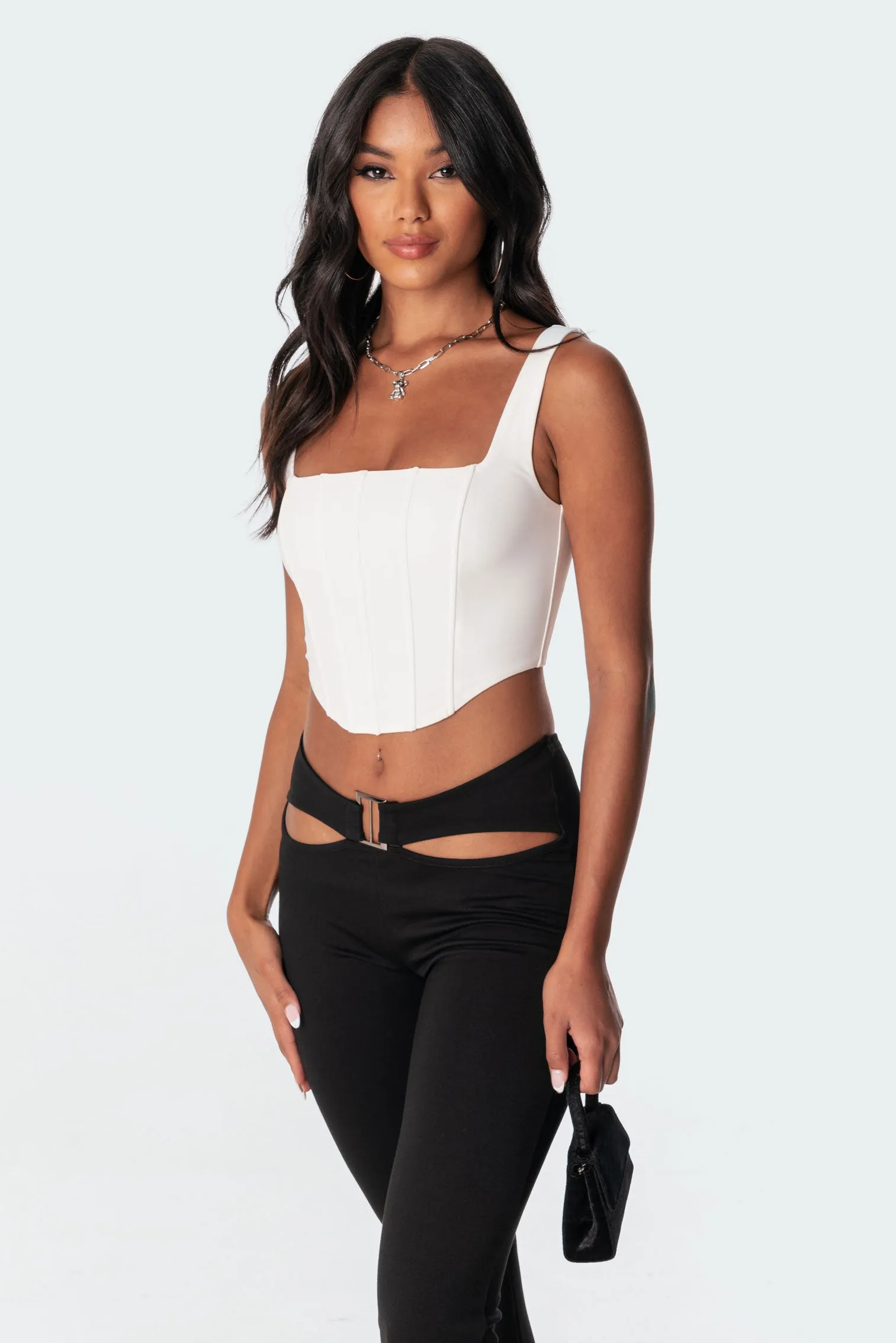 Isla Corset Top sold by Edikted product image thumbnail 4