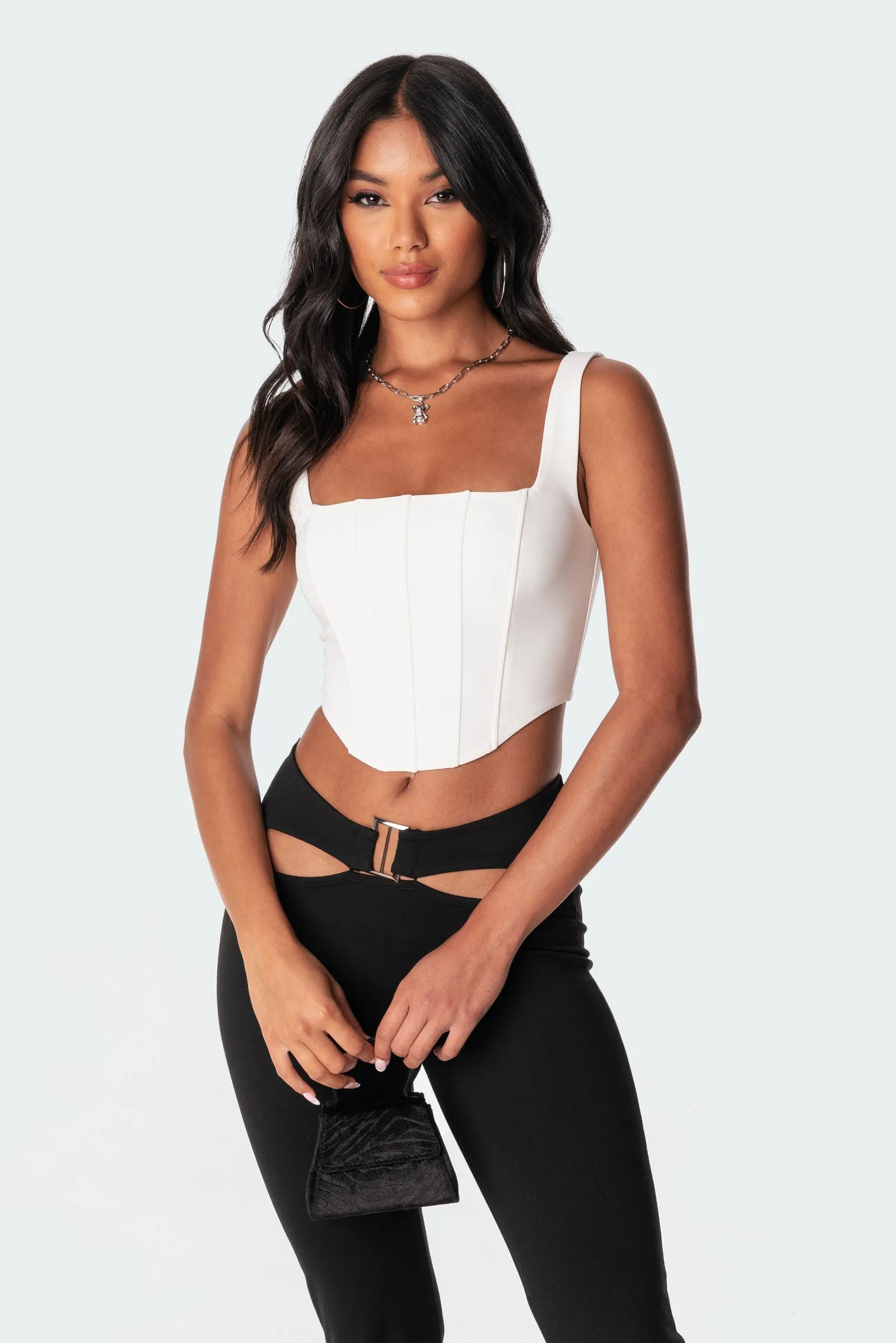Isla Corset Top sold by Edikted product image thumbnail 3