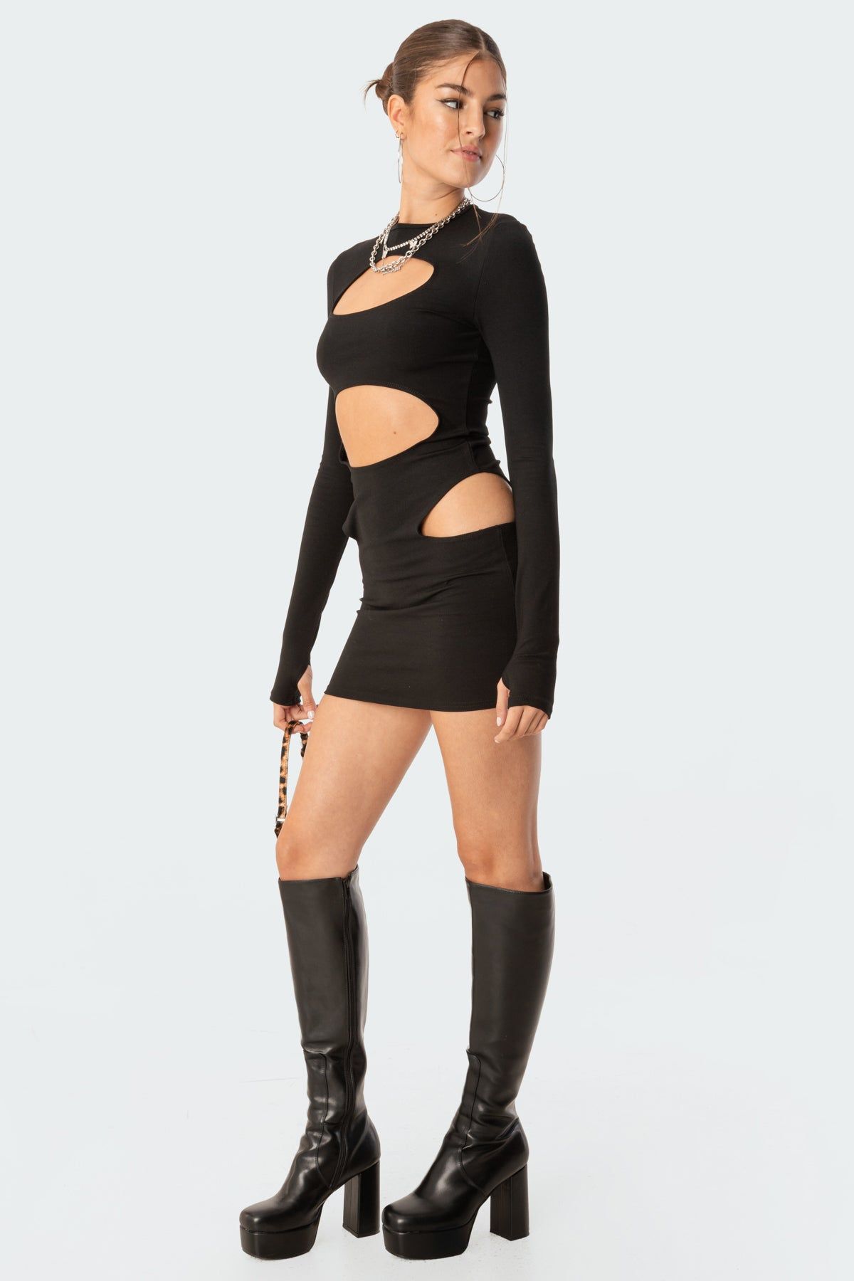 Elina Cut-Out Mini Dress sold by Edikted product image thumbnail 2